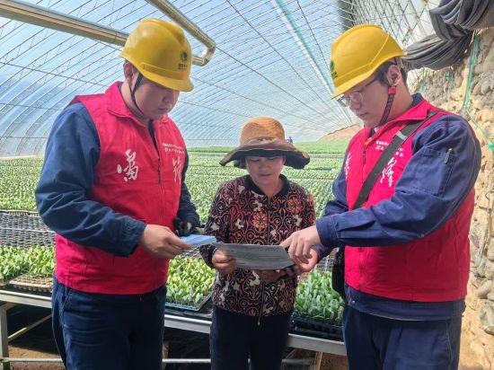 丹东电力护航春耕 守护瓜农 “甜蜜事业”