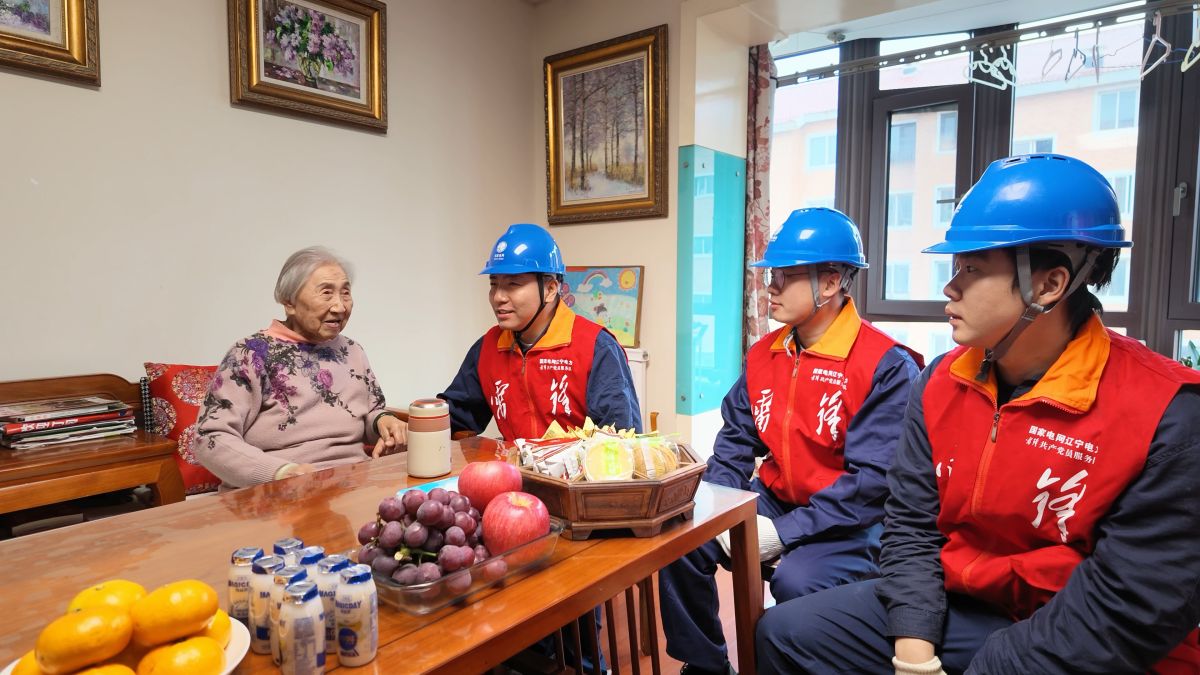 寻访英雄足迹 砥砺“大梁”担当 ――记国网沈阳供电公司“梁洪春班”看望老兵张素珍