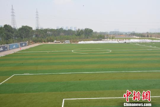 2016哥德杯沈阳开幕 启用40块连片足球场-中新