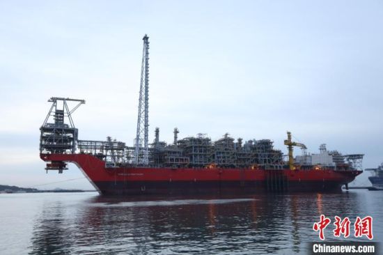 “福林”“巨型海上石油加工厂”“福林”轮在辽宁大连完工开航