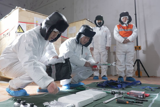 1��16�գ������������繫˾����ʮ�嶬�����罨��Ĺ�����Ŀ�ֳ��ﱸ�޳�����ҵ�������������繫˾ ��ͼ